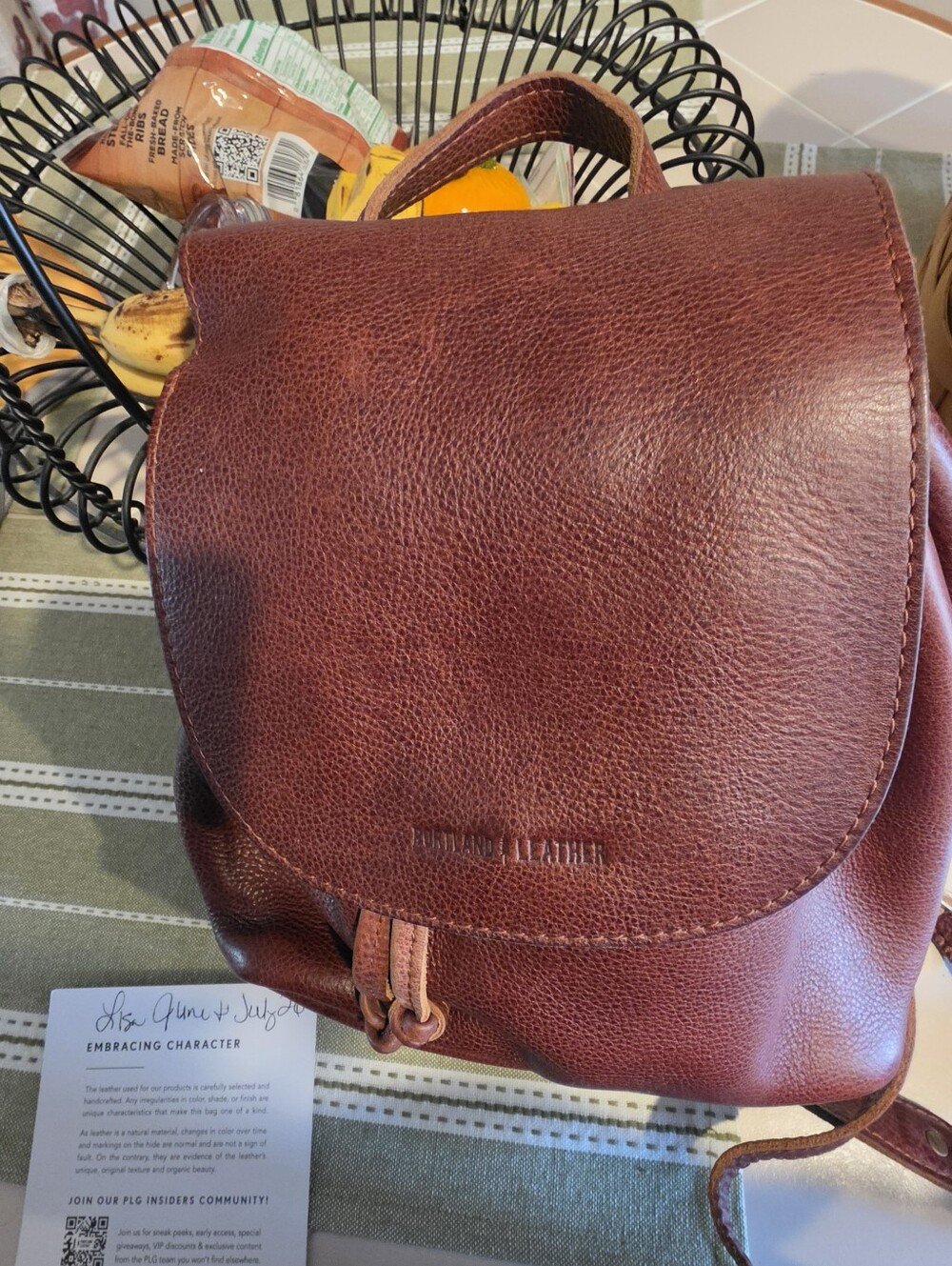 PLG Nutmeg Bucket Backpack - Picture 3 of 5